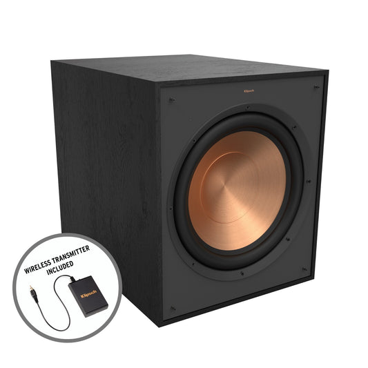 Klipsch 12" Wireless Subwoofer – R-120SWi, Deep Bass,   Black
