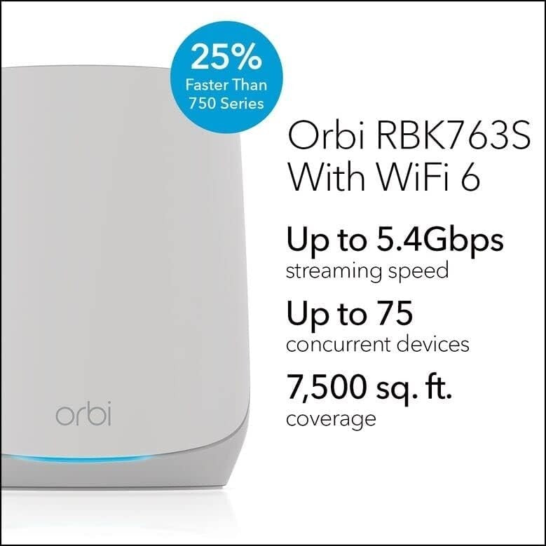 NETGEAR RBK763S-100NAS Mbps 7 Port Mbps Wireless Router