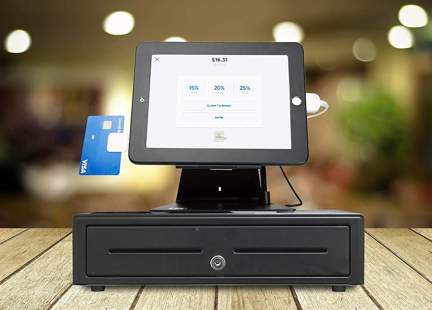 CTA Desktop AntiTheft Stand Kiosk Stand w Stylus Tether Aluminum Enclosure