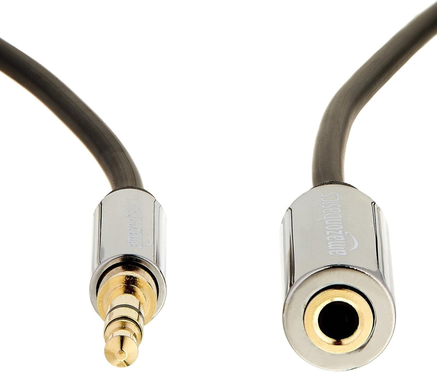 3.5mm Aux Extension Cable 25ft – Amazon Basics M/F Adapter for Headphones