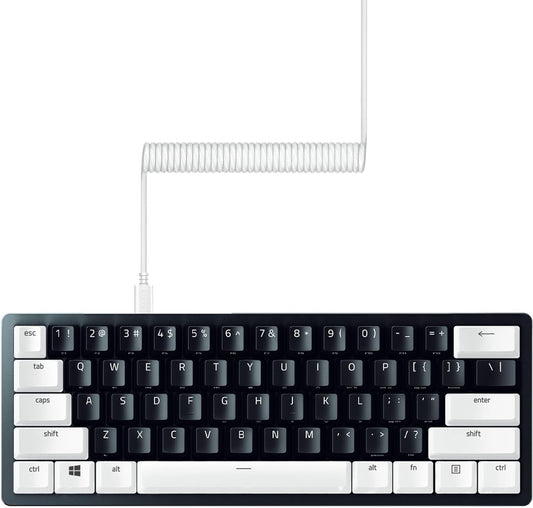 PBT PBT Razer Keycap Coiled Cable Upgrade Set Durable Dbleshot Stabilazers