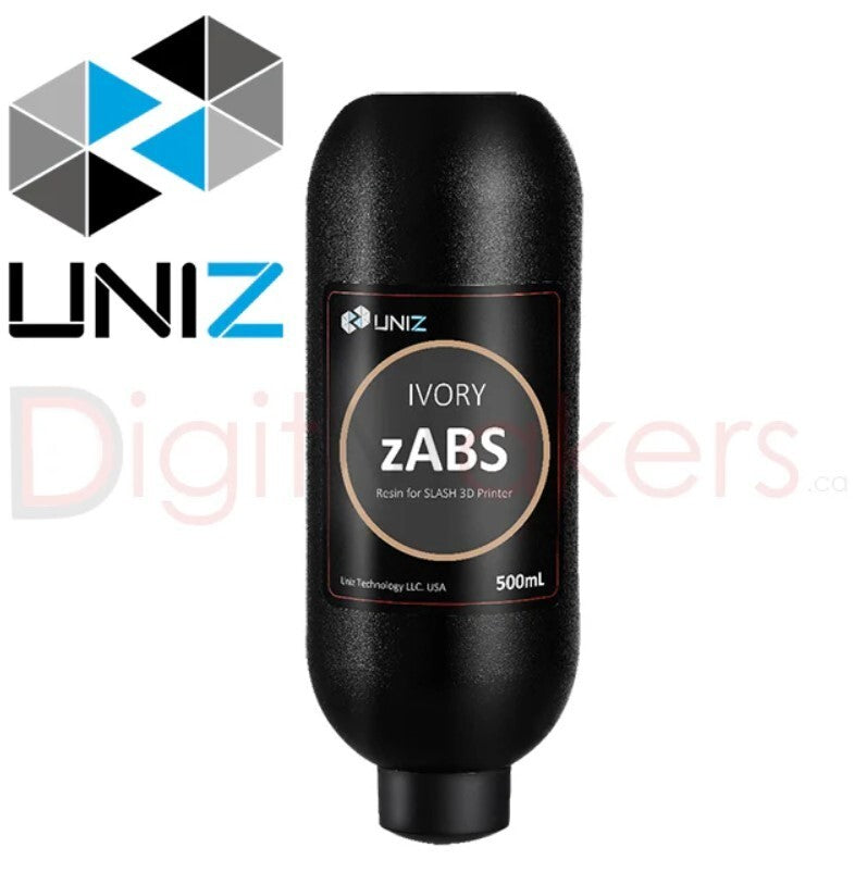 UNIZ GREEN zABS Resin 500ml Various Colors 3D Printing