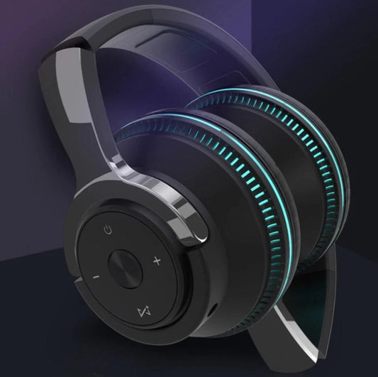 Ninja Dragon Wireless Light Changing Bluetooth Gaming Headset Black