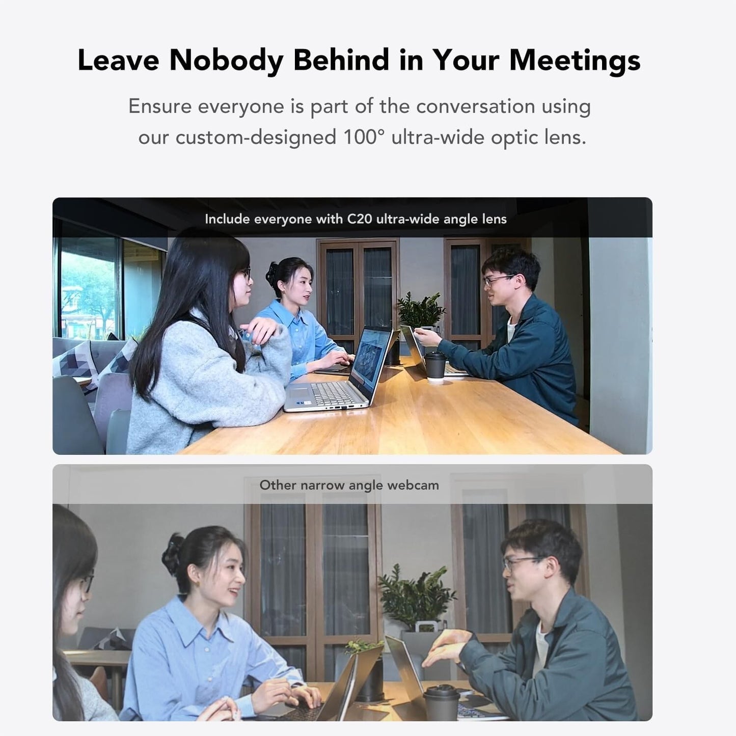 C20 1080P HD Conference Webcam Video Conference Camera Mic Speaker