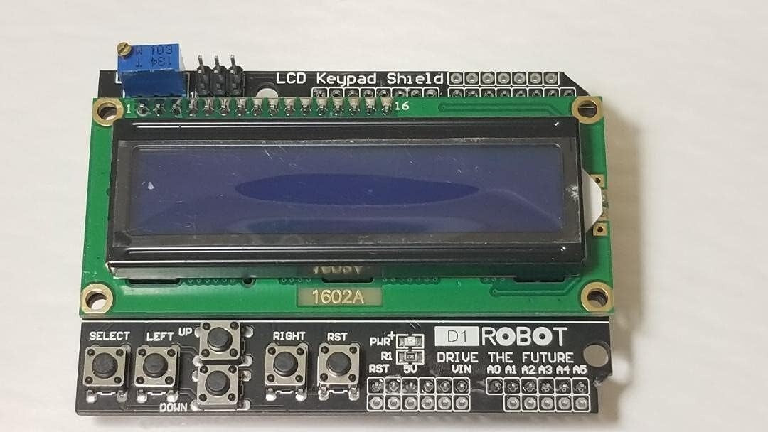 1602 1602A Keypad Shield Expansion Shield Board Blue Backlight 45V