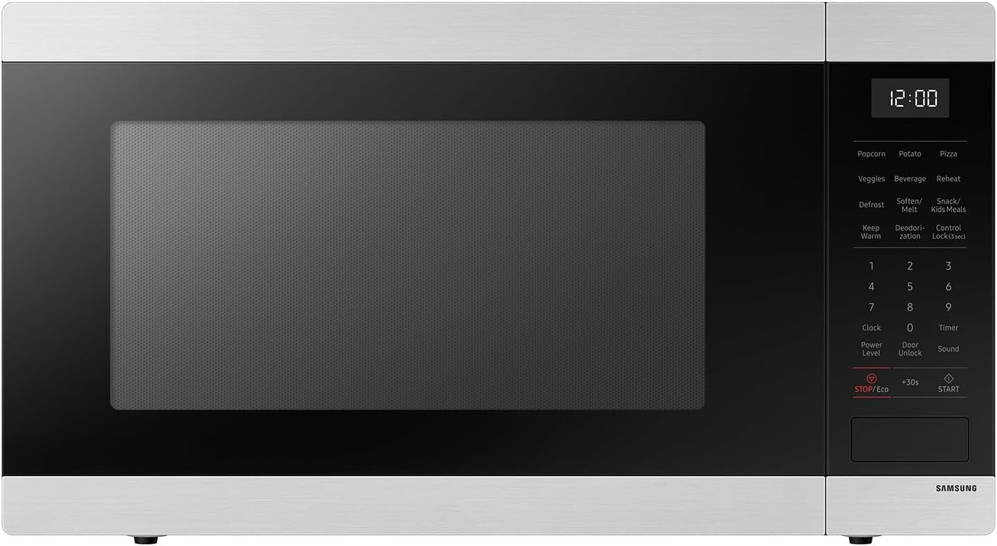 Samsung 19 Cu Ft Countertop Microwave Sensor Cooking Stainless Steel