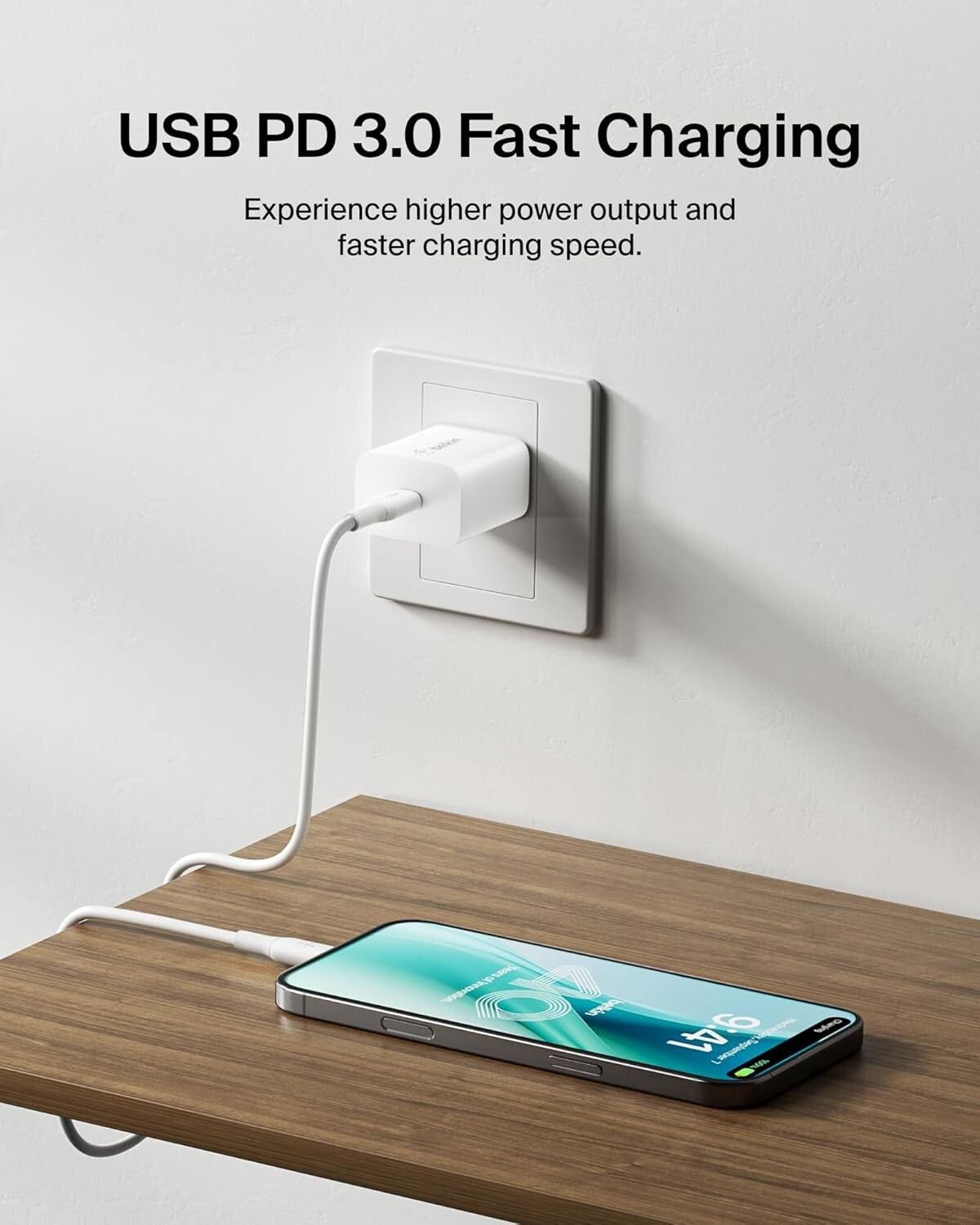 BELKIN BBC005-WH PD Wall Charger White