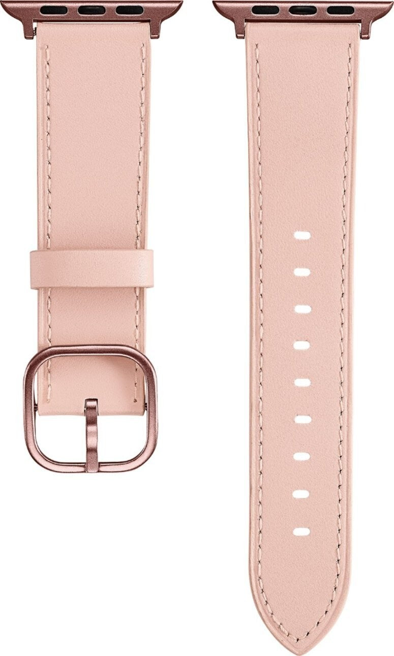 PT-AWB42PL Platinum Leather Band 42mm 44mm Pink