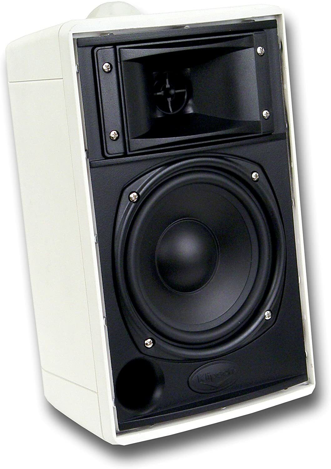 Klipsch KHO-7 White Outdoor Loudspeaker Pair – Durable, High-Quality Sound