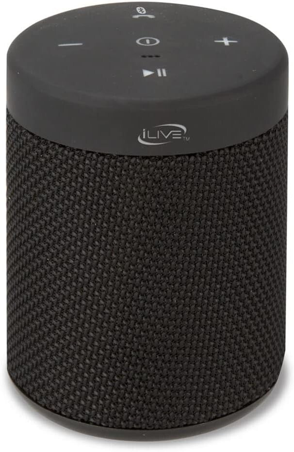 ISBW108B iLive Waterproof Wireless Bluetooth Portable Speaker Black