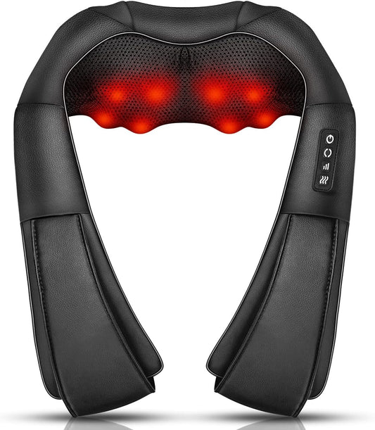 iKristin Neck Massager Heat Shiatsu Massager Neck Back Shoulder Foot