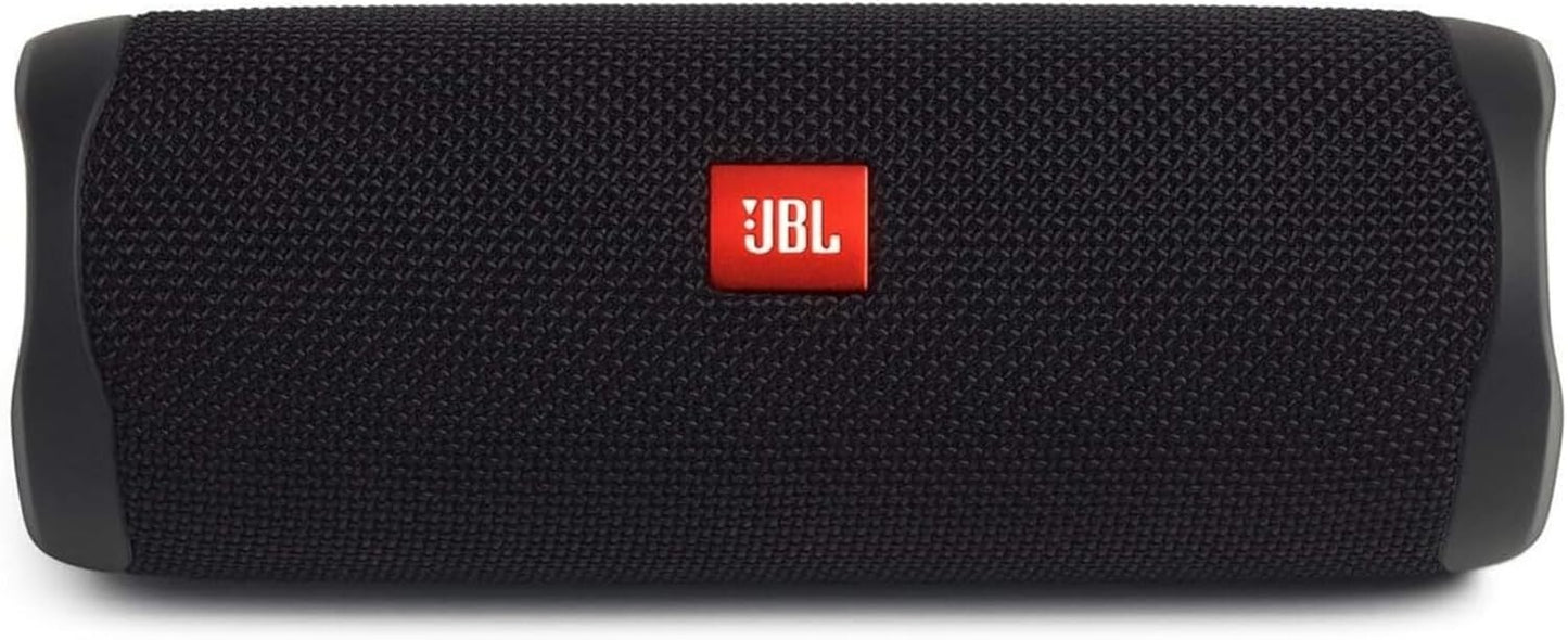 JBL Flip 5 Black Waterproof Portable Bluetooth Speaker – Powerful Sound