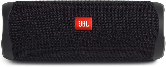 JBL Flip 5 Black Waterproof Portable Bluetooth Speaker – Powerful Sound