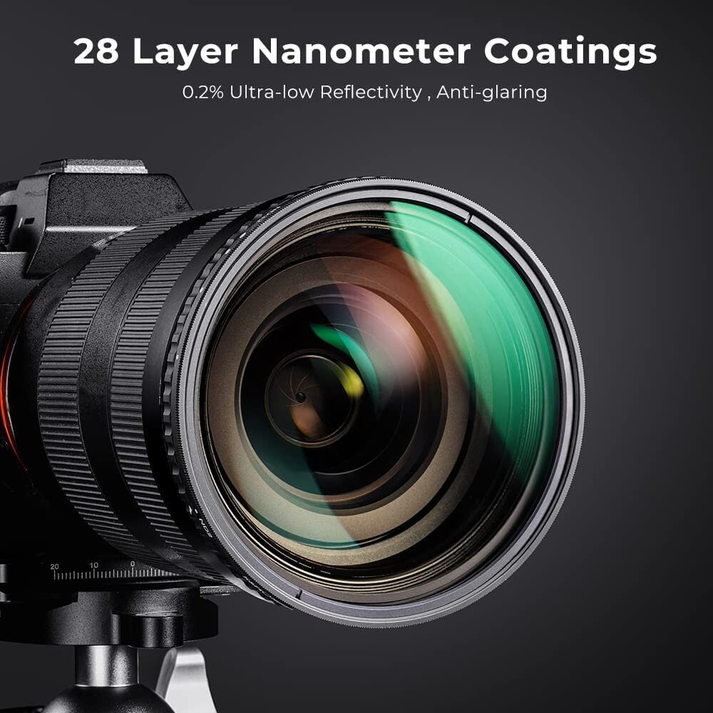 ND2 ND32 KF Concept 82mm Fader ND Filter Neutral Density Variable Filter to