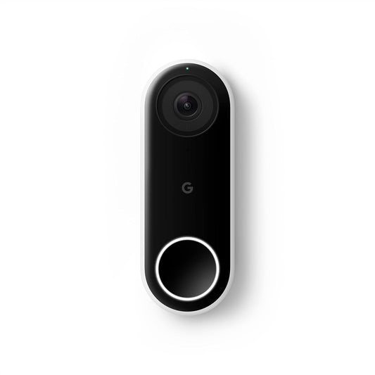 Google Nest Hello Wired Doorbell – Smart HD Cam w/ Night Vision & 2-Way Audio