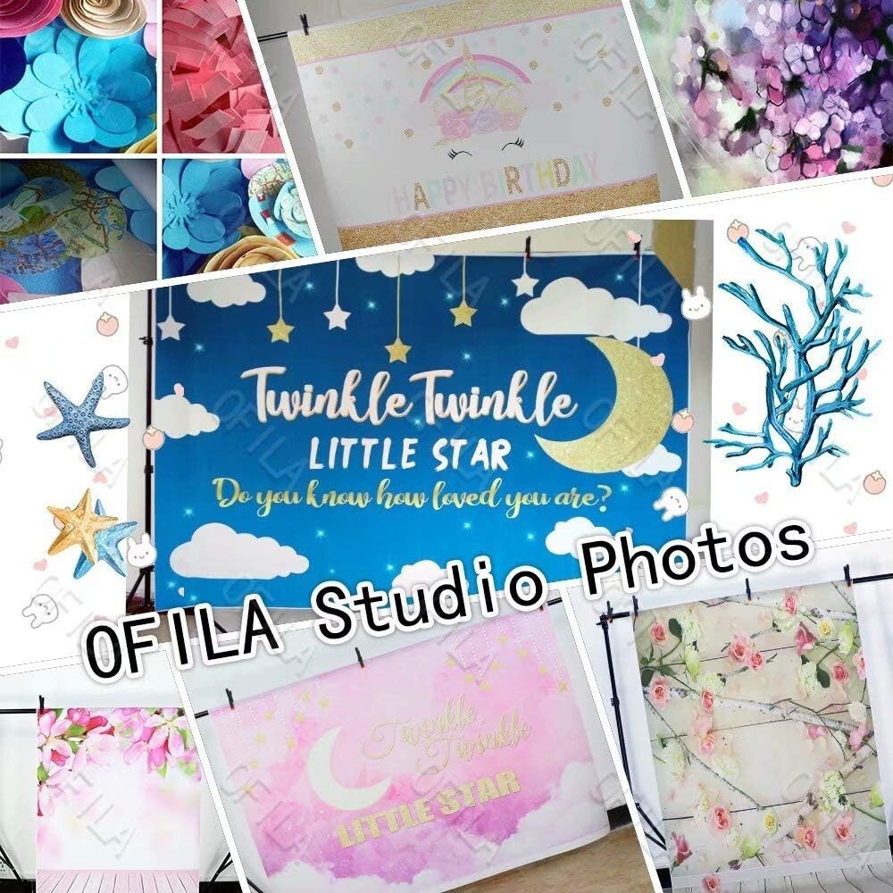 OFILA Wooden Backdrops 7x5ft Wood Backdrop Photography Background Wood Backdrop