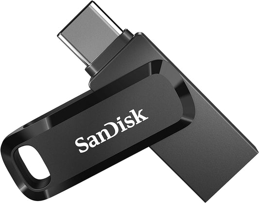 SanDisk 32GB Ultra Dual Drive Go USB Type-C Flash Drive Black SDDDC3-032G