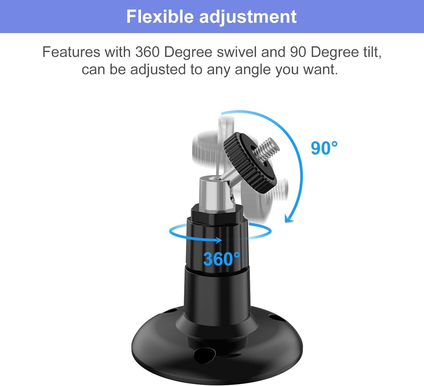 360 Blink Outdoor Wall Mount Weatherproof Protective Cover Degree Adjustable