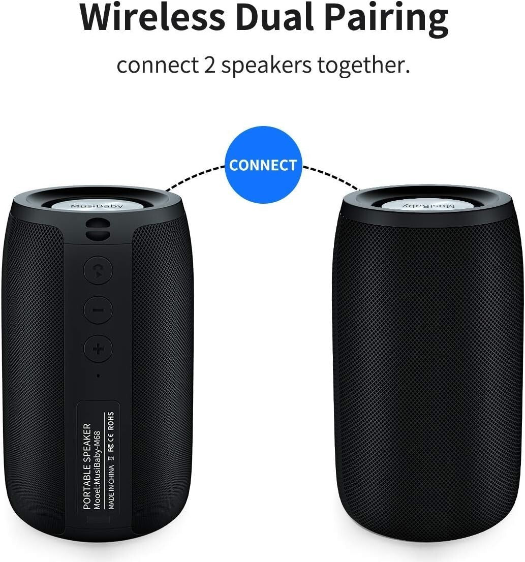 Bluetooth SpeakerMusiBaby SpeakerWirelessOutdoorWaterproofPortable Speak