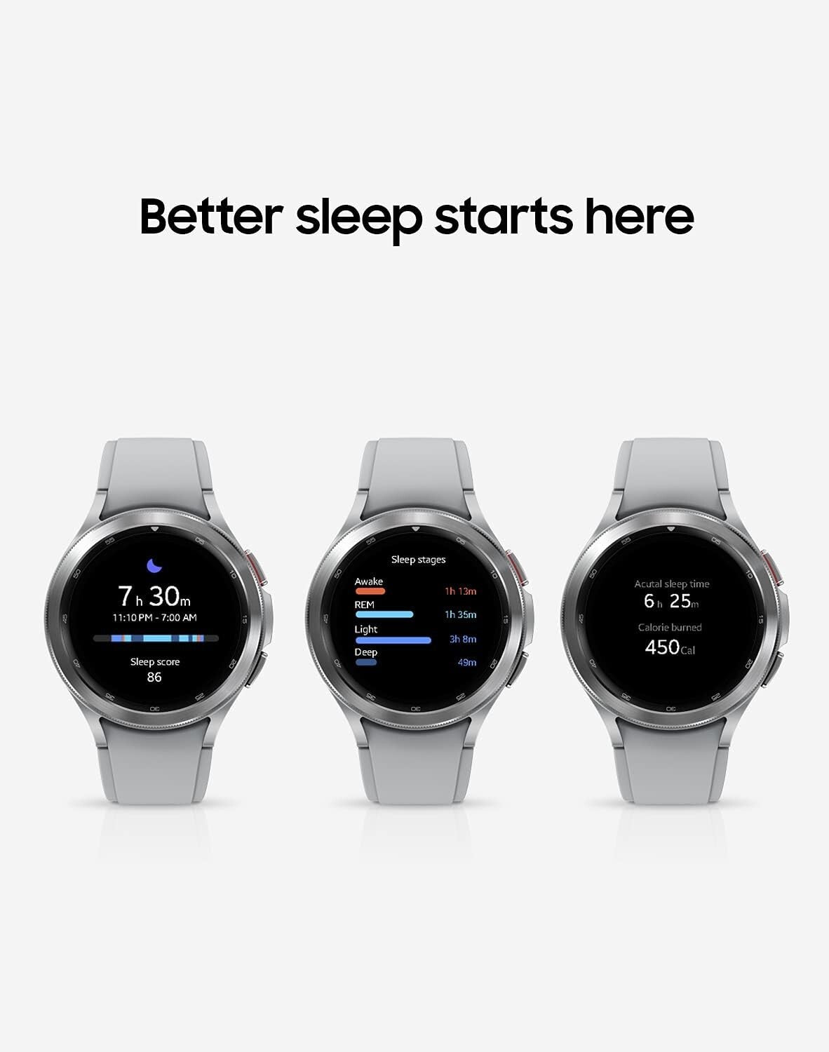 Samsung LTE Galaxy Watch 4 Classic Monitor Tracker Health 46mm Silver