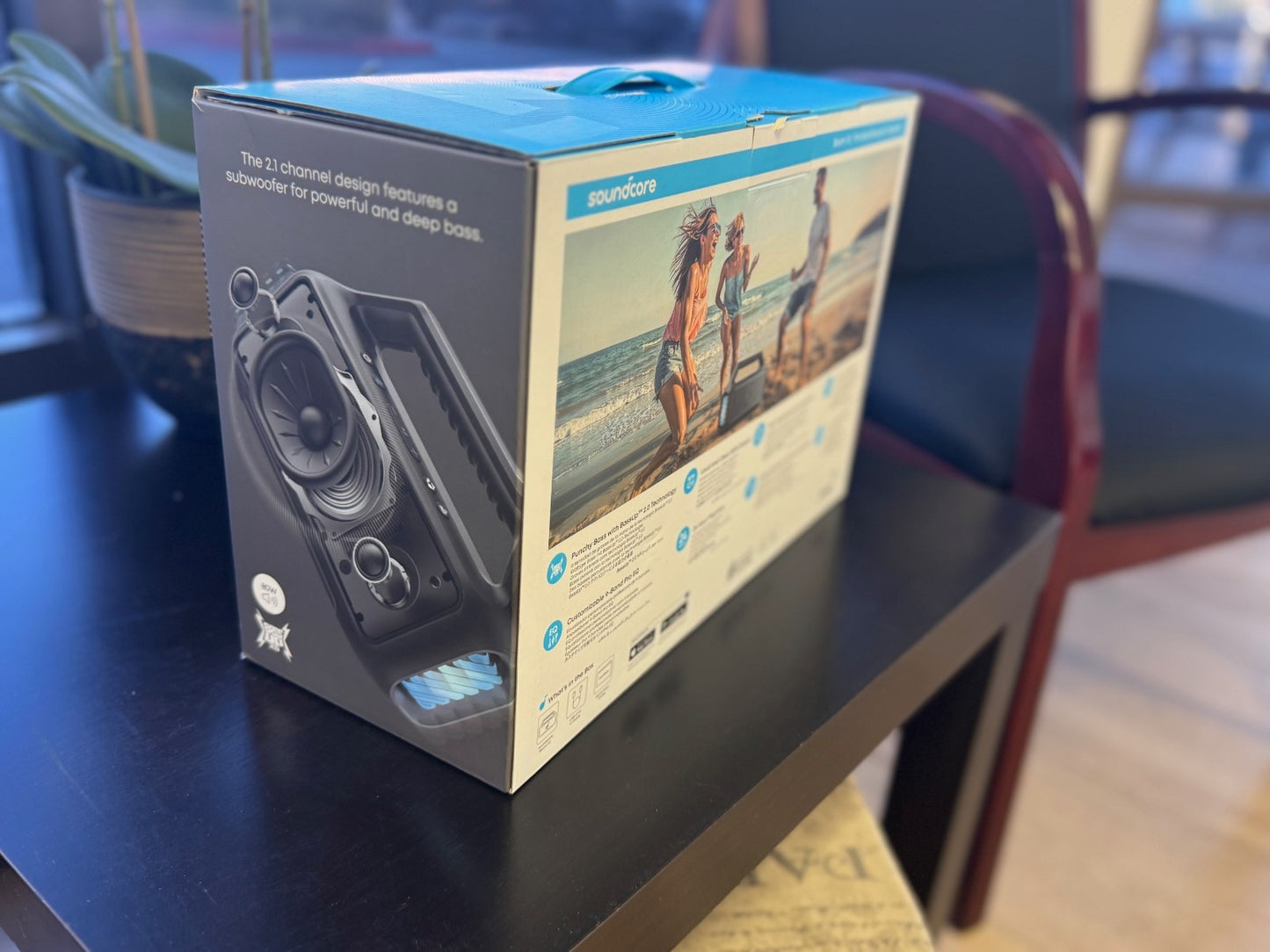 Anker Soundcore Boom V2 BassUp Bluetooth Speaker 80W 24H RGB Lights