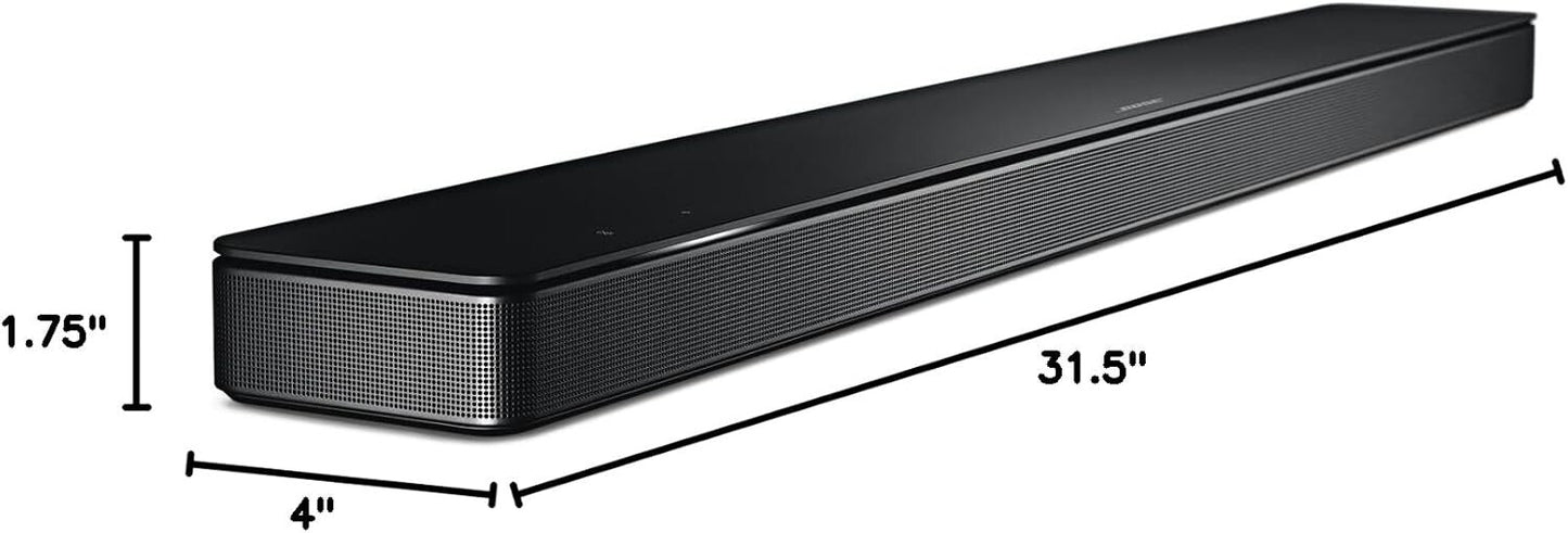 Bose Soundbar 500 Wireless Smart Speaker Alexa Built-In Voice Control Black