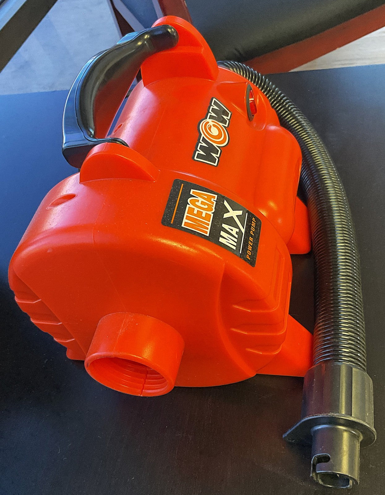 WOW Mega Max Air Pump Electric Inflator for Towables, Boats, Inflatables 3.0 PSI