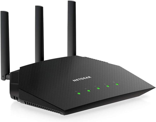 NETGEAR R6700AX 4Stream WiFi 6 Router Wireless Speed Up to 18 Gbps