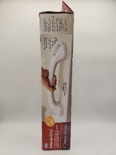 MHI 10255 Bathtub Shower Handle 17 Long SafeerGrip Suction Cups