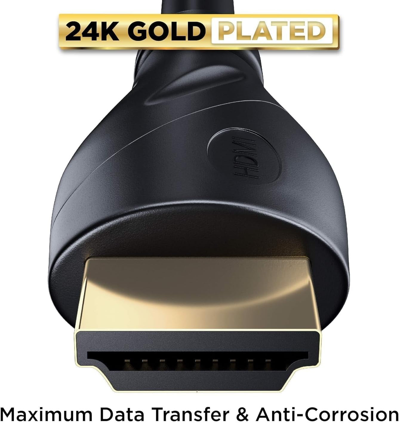 Acuvar 50ft HDMI Cable – 4K@60Hz Ultra HD, Gold Plated, ARC, PS5, Xbox, TV Ready