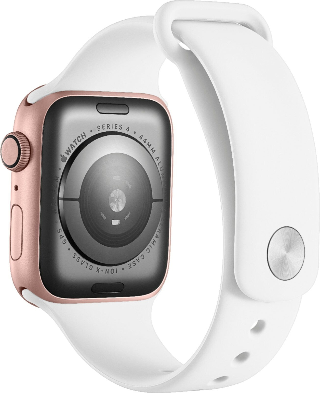 Modal Silicone iWatch Band Apple Watch 42mm 44mm Pure White