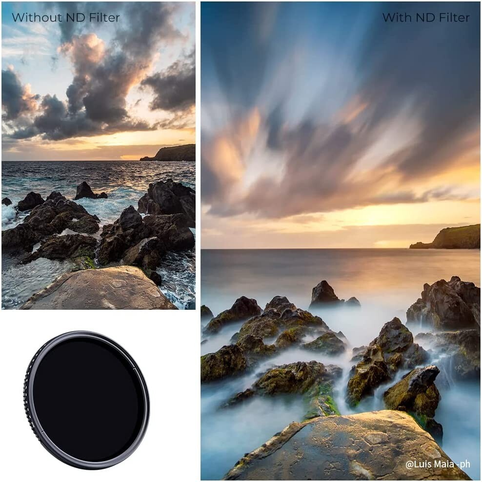 ND8-ND2000 KF Concept 49mm Variable Neutral Density Filter 311stop Waterproo