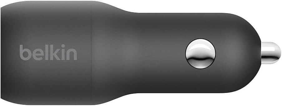 USB 25W Belkin 37 Watt Dual Car Charger Power Delivery C Port A