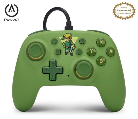 PowerA Nano Wired Controller Nintendo Switch Toon Link Nintendo Switch
