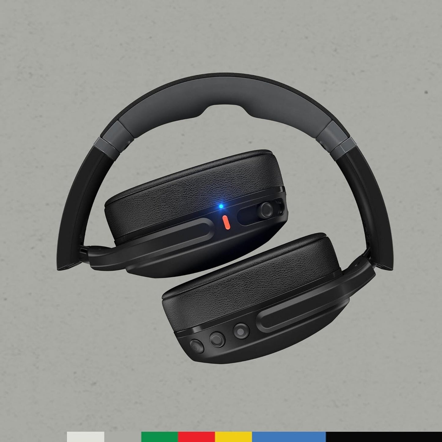 BLACK Skullcandy Crusher Evo Over-Ear Wireless Headphones40 Hr Battery