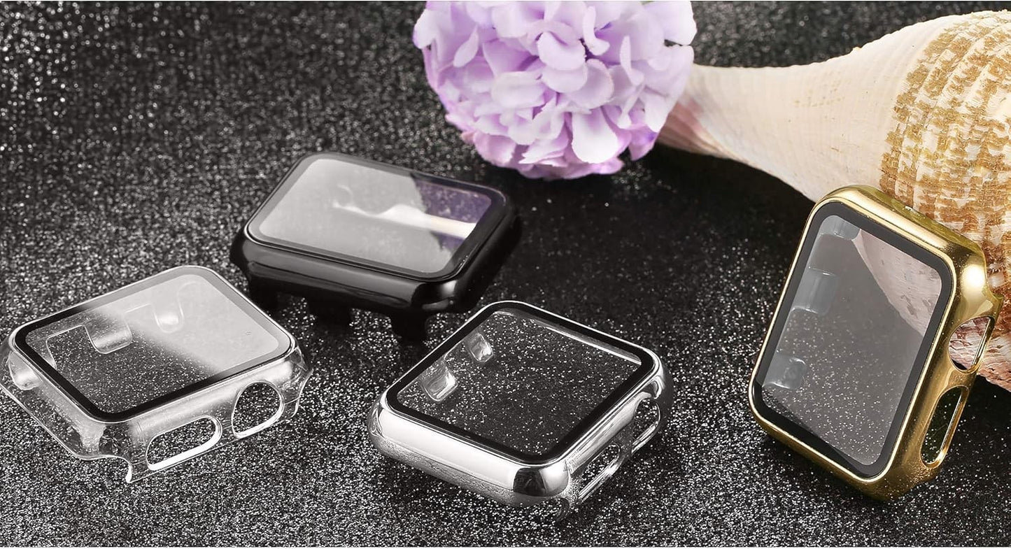 Secbolt 40mm Case w/ Screen Protector for Apple Watch Series 4/5 Gold