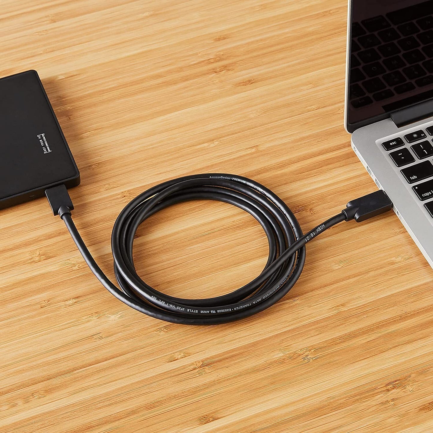 USB AmazonBasics 30 Charger Cable AMale to MicroB 3feet 09 meter