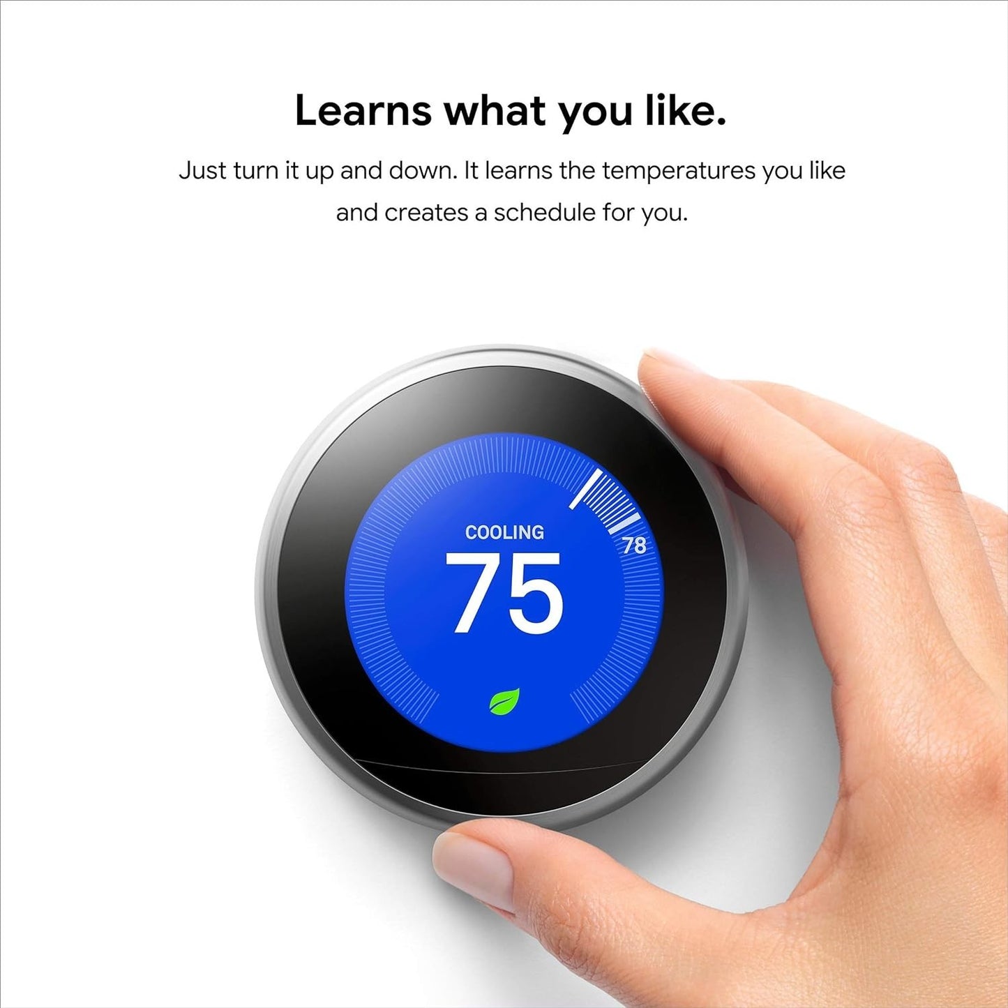 Google Nest Learning Thermostat Programmable Smart Thermostat Home 3rd