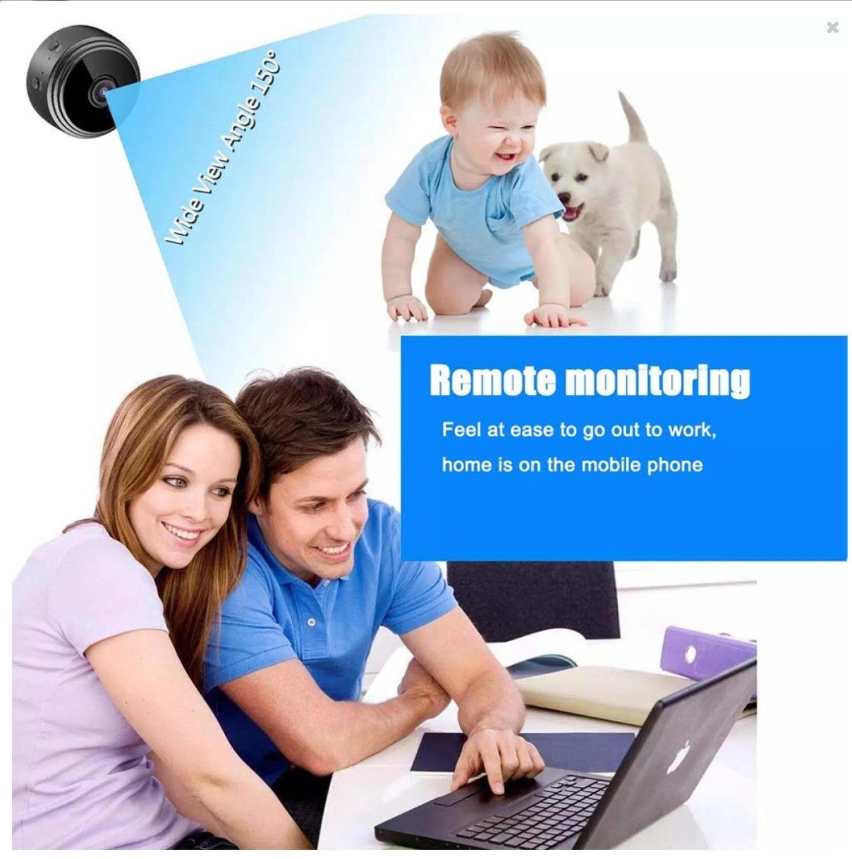 1080P Mini WiFi Wireless Home Small Camera A9 HD Indoor Outdoor