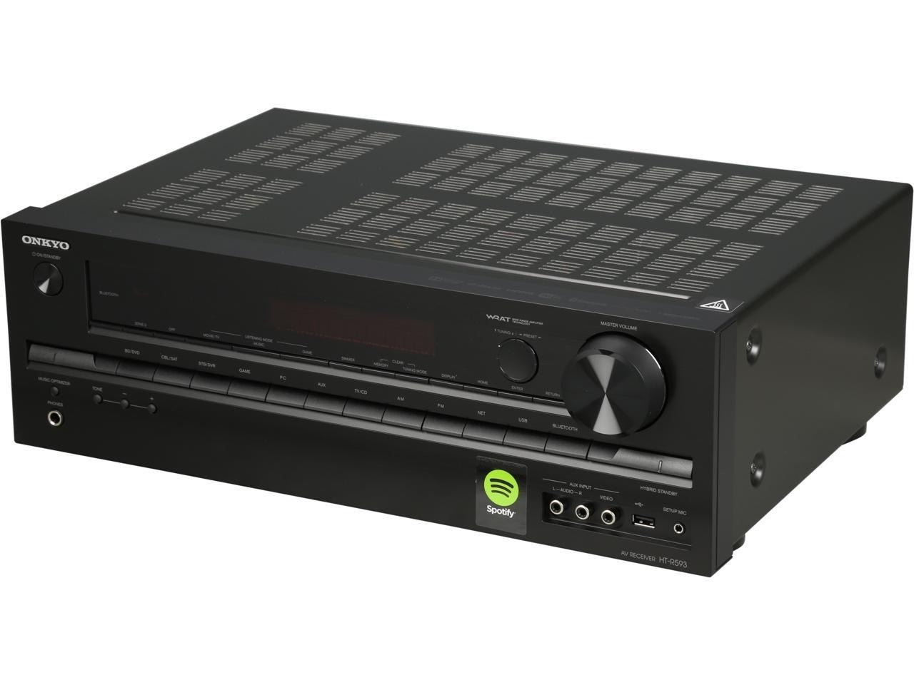 Onkyo HT-R593 Home Theater Receiver 5.2 Channels Wi-Fi Bluetooth