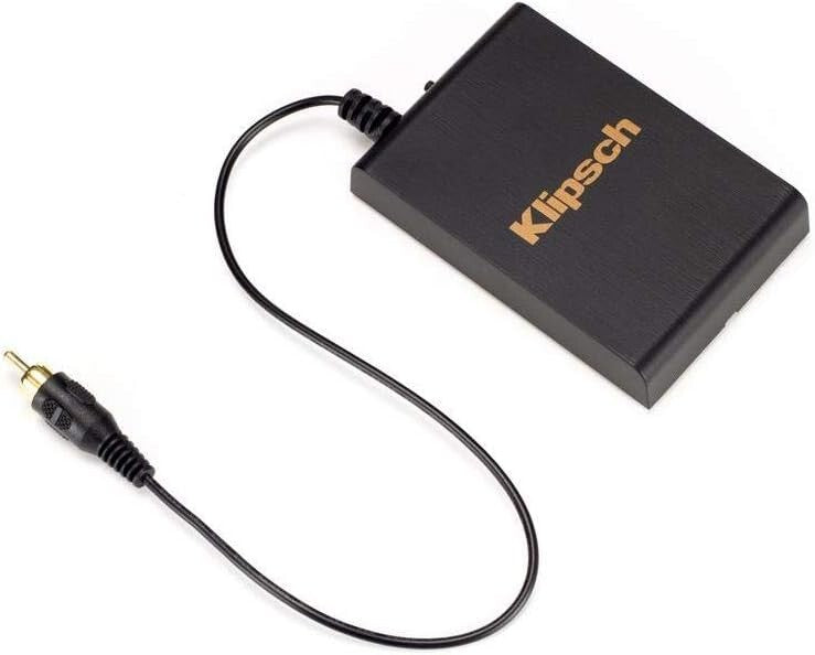 Klipsch 400 12 Watts Wireless Subwoofer Brushed Black Vinyl R12SWi