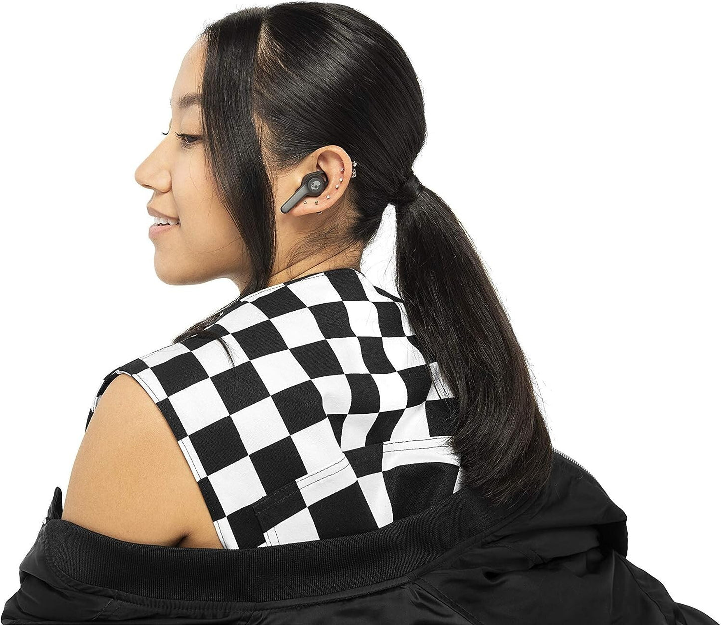 EARBUDS Skullcandy True Freedom Effortless Charging Indy Fuel Wireless Black