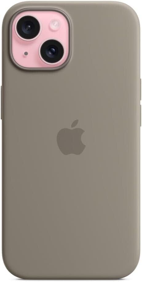 Apple iPhone 15 Silicone MagSafe Clay