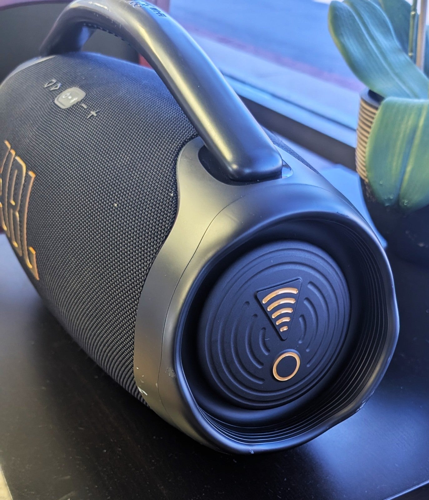 JBL Boombox 3 Wi‑Fi Bluetooth Speaker Portable Wireless Waterproof – Black