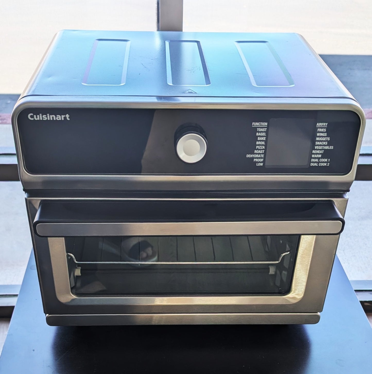 Cuisinart Digital AirFryer Toaster Oven 0.6 cu.ft Silver CTOA-130PC3, Unit Only!