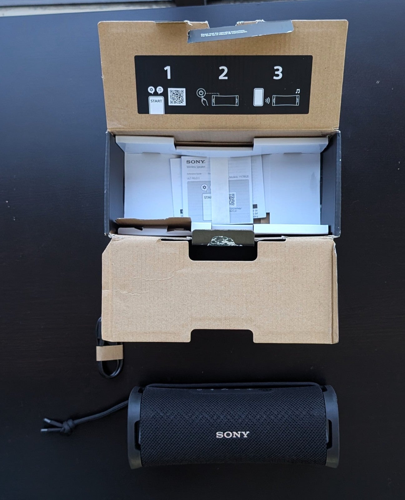 Sony SRS-ULT10B ULT Field 1 Speaker – Enhanced Bass, IP67 Dustproof & Shockproof