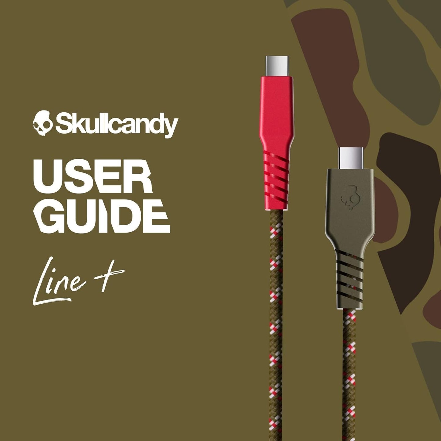 USB 60W Skullcandy Line Braided C Charger Cable C to C Fast Charg