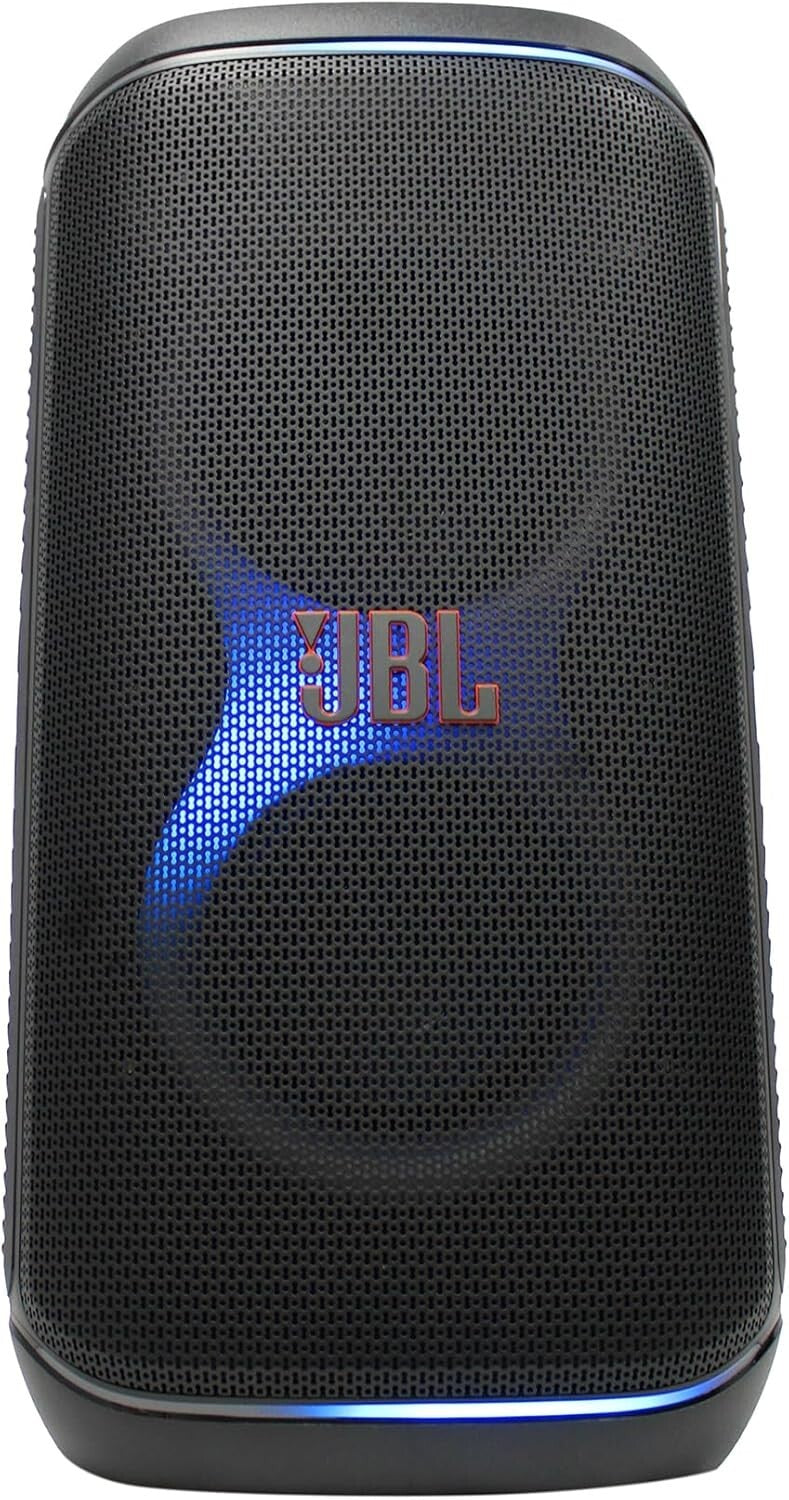 JBL PartyBox Club 120, 160W Portable Wireless Splash Proof Speaker Bundle x2 Mic