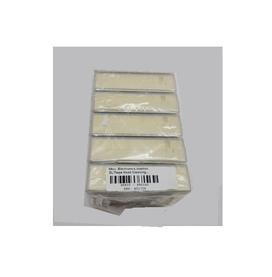 51122 12919 Lot of 5 imation DLTtape Head Cleaning Cartridge