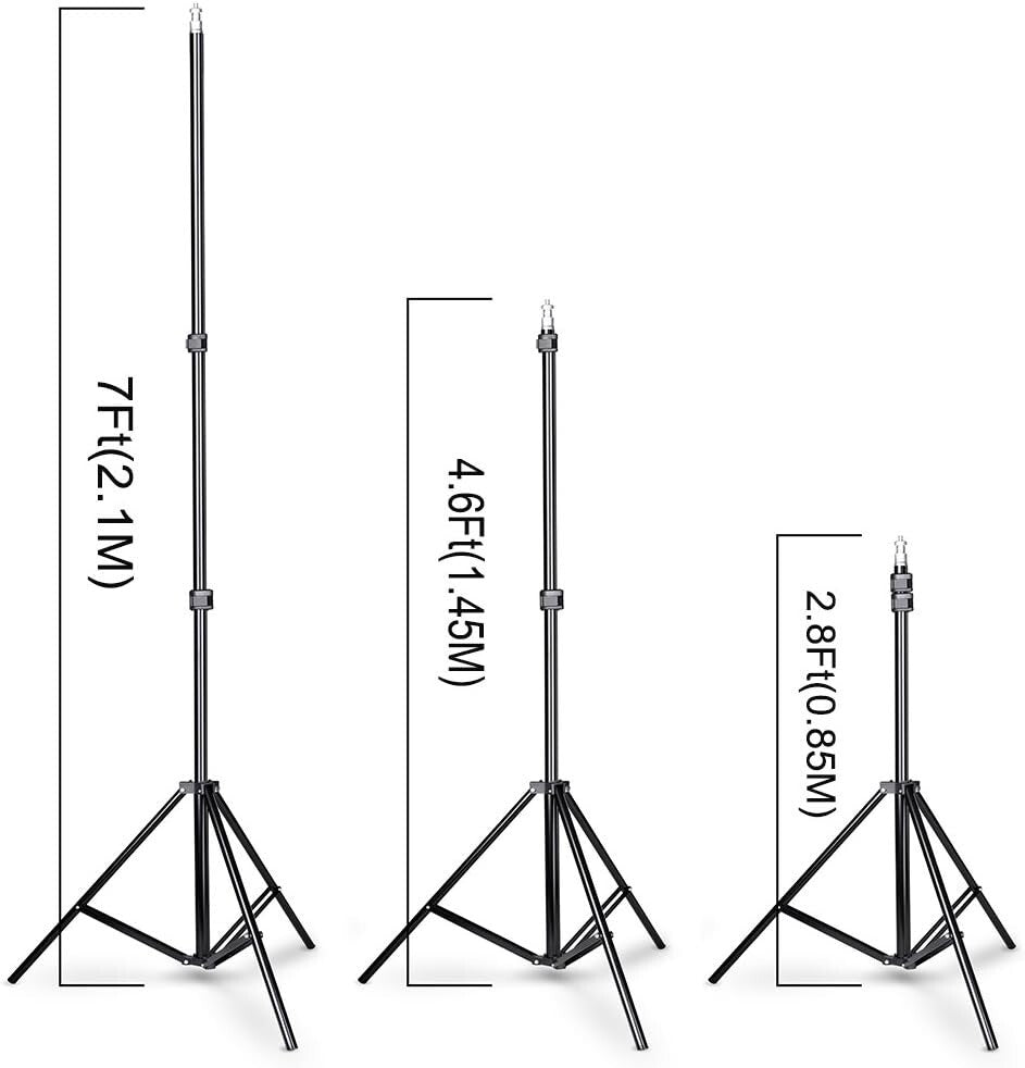 SLOW DOLPHIN Photo Video Studio 10x7ftWxHAdjustable Backdrop Support system